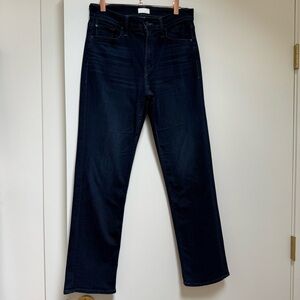 MOTHER The Mid Rise Ankle - Karaoke in Kyoto - Navy